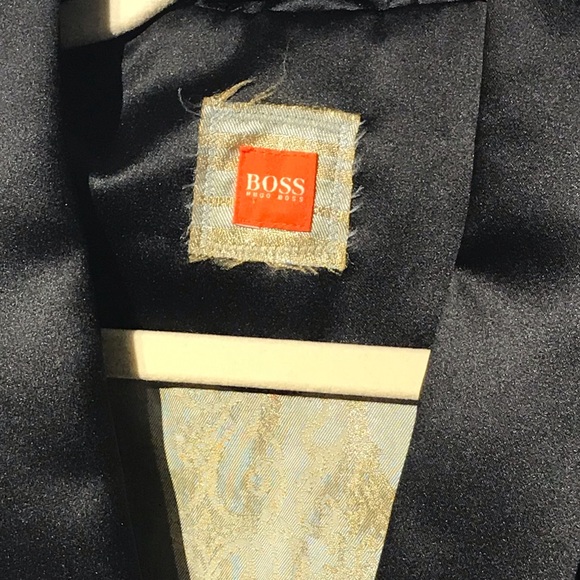 Hugo BOSS ORANGE Tailored Tuxedo Jacket Sz 2 XXS - Picture 4 of 8